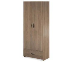 Salinas Rustic Oak Storage Cabinet -Living Room Furniture Store 810448555 3