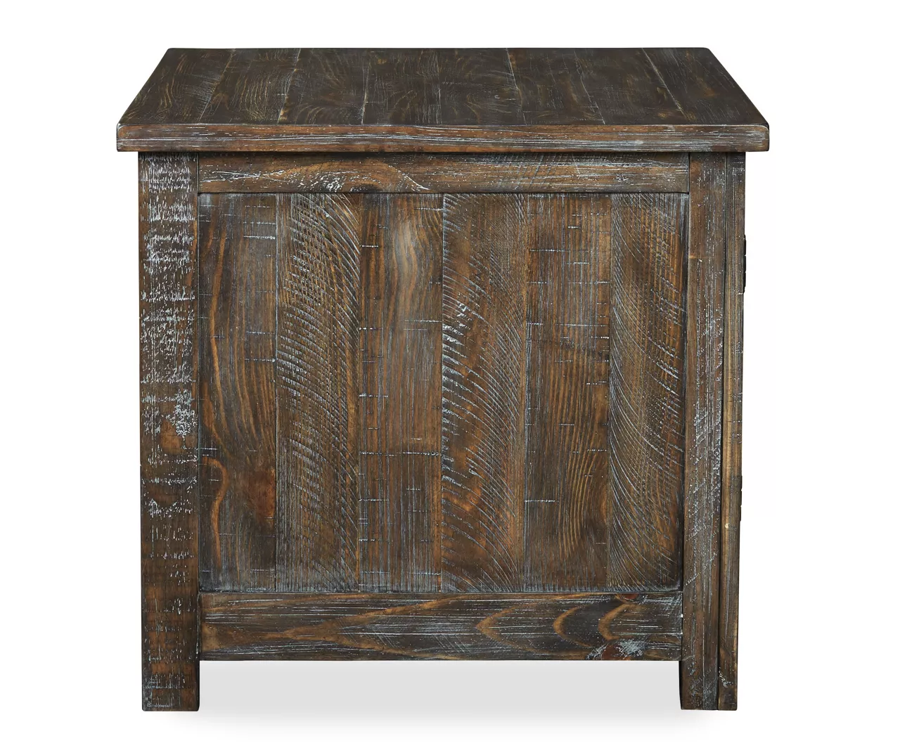 Danell Ridge Brown 2-Door End Table 6 Danell Ridge Brown 2-Door End Table - Image 4