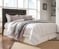 Brinxton Charcoal Full/Queen Headboard -Living Room Furniture Store 810458214