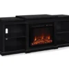 65" Wilton Black Electric Fireplace Console -Living Room Furniture Store 810464969 3