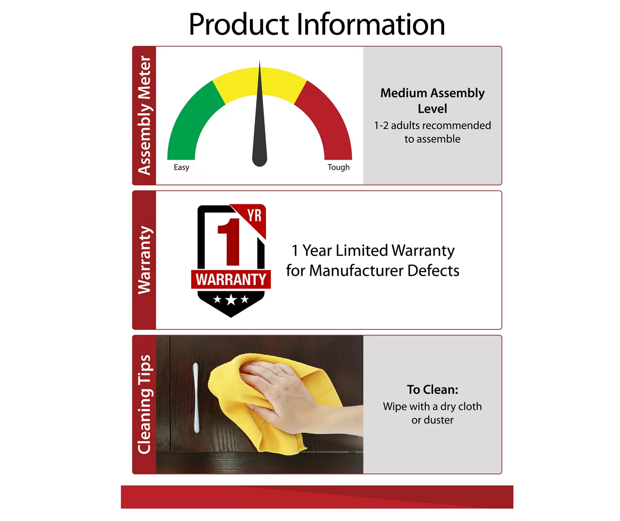 47" Grandcastle Rustic Gray Electric Fireplace Console 6 47" Grandcastle Rustic Gray Electric Fireplace Console - Image 4