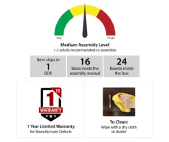 59" Century Lane Rustic Brown Electric Fireplace Console -Living Room Furniture Store 810465020 6