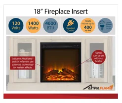 59" Roxbury Black Electric Fireplace Console 8 59" Roxbury Black Electric Fireplace Console -Living Room Furniture Store 810465038 4