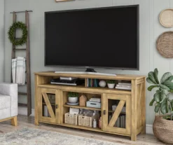 Benson Natural TV Stand -Living Room Furniture Store 810465082 1