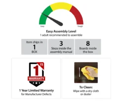 Stockton White TV Stand -Living Room Furniture Store 810465101 5