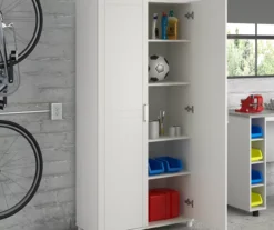 System Build Evolution Selden 36" Utility Storage Cabinet -Living Room Furniture Store 810465104 2