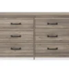 Duncan Gray Oak 6-Drawer Dresser -Living Room Furniture Store 810465129 5