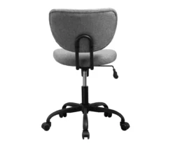 Gray Fabric Office Chair -Living Room Furniture Store 810465634 3