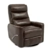 Real Living Bolero Faux Leather Swivel Glider Recliner -Living Room Furniture Store 810499151 2