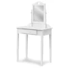 White Wood Vanity With Mirror 2 White Wood Vanity With Mirror -Living Room Furniture Store 810502793 2