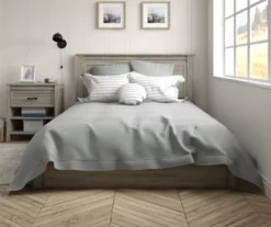 Silverton Oak Full Platform Base -Living Room Furniture Store 810504699 1