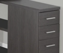 Gray Reversible L-Shaped Corner Desk 10 Gray Reversible L-Shaped Corner Desk -Living Room Furniture Store 810512938 4