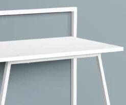 Monarch Small Space Metal Computer Desk -Living Room Furniture Store 810512941 4