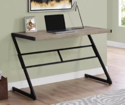 Monarch Z-Shaped Base Office Desk -Living Room Furniture Store 810512964 1