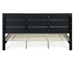 Gray Hudson King Upholstered Linen Fabric Bed -Living Room Furniture Store 810513494 17