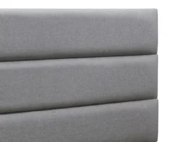 Gray Hudson King Upholstered Linen Fabric Bed -Living Room Furniture Store 810513494 7
