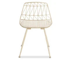 Vivi Metal Dining Chairs, 2-Pack -Living Room Furniture Store 810513496 9