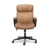 Hannah Beige Microfiber Office Chair -Living Room Furniture Store 810513511 11 1