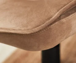 Hannah Beige Microfiber Office Chair -Living Room Furniture Store 810513511 8