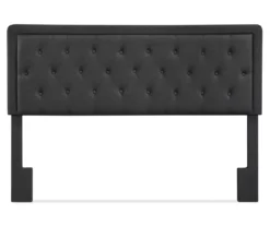 Charcoal Gray Amery Upholstered King Headboard -Living Room Furniture Store 810513527 10