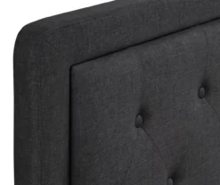 Charcoal Gray Amery Upholstered King Headboard -Living Room Furniture Store 810513527 7