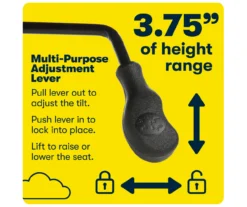 Hannah Charcoal Gray Microfiber Office Chair -Living Room Furniture Store 810513553 A0 11