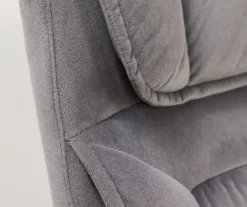 Gray & Black Executive Office Chair -Living Room Furniture Store 810513554 5