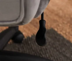 Gray & Black Executive Office Chair -Living Room Furniture Store 810513554 8