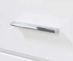 White Hudson 2-Drawer Wood Nightstand -Living Room Furniture Store 810513558 8