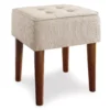 Aria Tufted Stool -Living Room Furniture Store 810513575 2