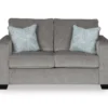 Kiara Alloy Loveseat -Living Room Furniture Store 810519682