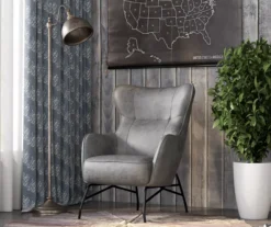 Norwich Badlands Charcoal Accent Chair -Living Room Furniture Store 810519875 8