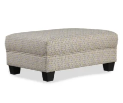 Rogers Vintage Gold Ottoman