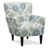 Middleton Cascade Teal Accent Chair -Living Room Furniture Store 810519948 2
