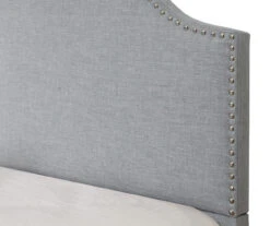 Lombard Light Gray Full Upholstered Bed -Living Room Furniture Store 810519982 5