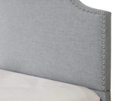Lombard Light Gray California King Upholstered Bed 14 Lombard Light Gray California King Upholstered Bed -Living Room Furniture Store 810519985 3