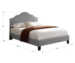 Lombard Light Gray California King Upholstered Bed 17 Lombard Light Gray California King Upholstered Bed -Living Room Furniture Store 810519985 6