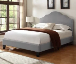 Lombard Light Gray California King Upholstered Bed 13 Lombard Light Gray California King Upholstered Bed -Living Room Furniture Store 810519985 7