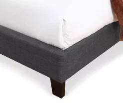 Lombard Charcoal Gray California King Upholstered Bed -Living Room Furniture Store 810519986 4