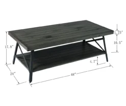 Willow River Pomona Coffee Table 32 Willow River Pomona Coffee Table -Living Room Furniture Store 810520047 3