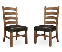 Napa Ladder Back Dining Chairs, 2-Pack