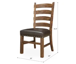Napa Ladder Back Dining Chairs, 2-Pack -Living Room Furniture Store 810520071 3
