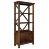 Baldridge 4-Shelf Bookcase -Living Room Furniture Store 810523819 1