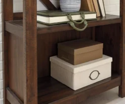 Baldridge 4-Shelf Bookcase -Living Room Furniture Store 810523819 3