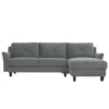 Hayward Gray Curved Arm Sectional 2 Hayward Gray Curved Arm Sectional -Living Room Furniture Store 810524580