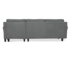 Hayward Gray Curved Arm Sectional 23 Hayward Gray Curved Arm Sectional -Living Room Furniture Store 810524580 3