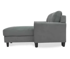 Hayward Gray Curved Arm Sectional 24 Hayward Gray Curved Arm Sectional -Living Room Furniture Store 810524580 4