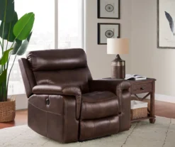 Wellsley Leather Power Recliner -Living Room Furniture Store 810525699 1