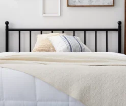 Brookside Vertical Bar Metal Headboard -Living Room Furniture Store 810526750 810527061 810527062 810527063 810527064 3