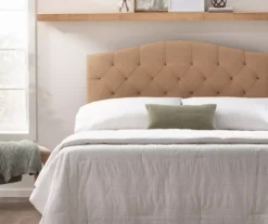 Brookside Curved Edge Upholstered Headboard -Living Room Furniture Store 810527109 810527115 2